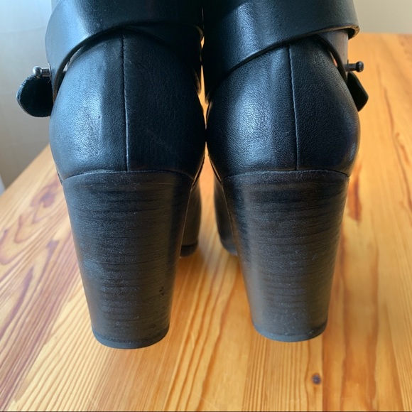 Rag & Bone Black Harrow Boots - Picture 6 of 12